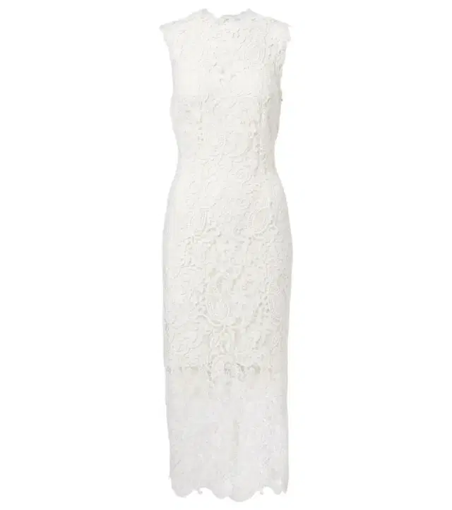 Monique Lhuillier Lace midi dress