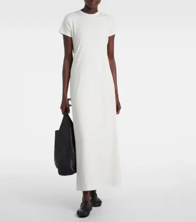 Proenza Schouler White Label Noelle cotton-blend maxi dress | Thumbnail 3