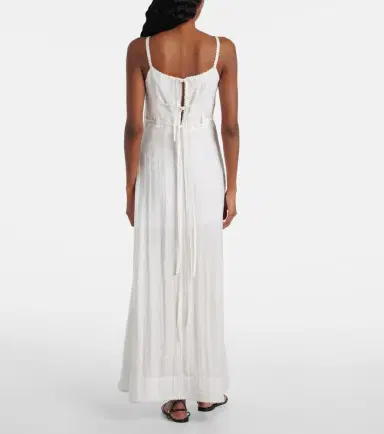 Proenza Schouler White Label Evelyn maxi dress | Thumbnail 4 Proenza Schouler White Label Evelyn maxi dress | Thumbnail 4