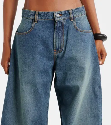 Alaïa Alaïa High-rise barrel-leg jeans | Thumbnail 3 Alaïa Alaïa High-rise barrel-leg jeans | Thumbnail 3