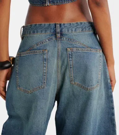 Alaïa Alaïa High-rise barrel-leg jeans | Thumbnail 5 Alaïa Alaïa High-rise barrel-leg jeans | Thumbnail 5