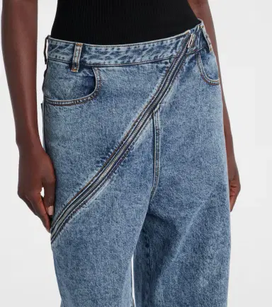 Alaïa Alaïa Spiral high-rise wide-leg jeans | Thumbnail 6 Alaïa Alaïa Spiral high-rise wide-leg jeans | Thumbnail 6