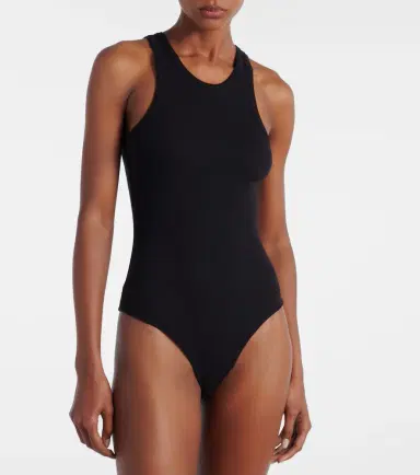 Alaïa Alaïa Ribbed-knit bodysuit | Thumbnail 4 Alaïa Alaïa Ribbed-knit bodysuit | Thumbnail 4