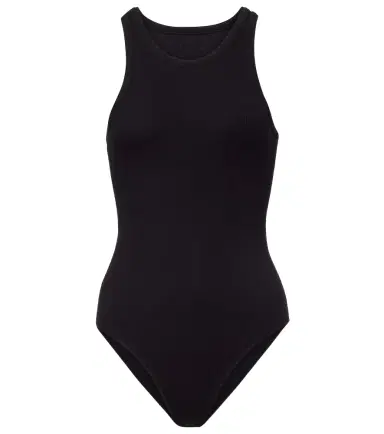 Alaïa Alaïa Ribbed-knit bodysuit | Thumbnail 1 Alaïa Alaïa Ribbed-knit bodysuit | Thumbnail 1