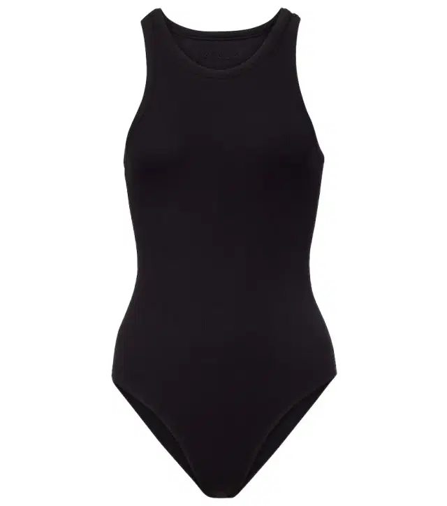 Alaïa Ribbed-knit bodysuit