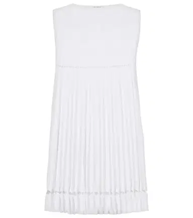 Alaïa Alaïa Plissé pointelle minidress | Thumbnail 1