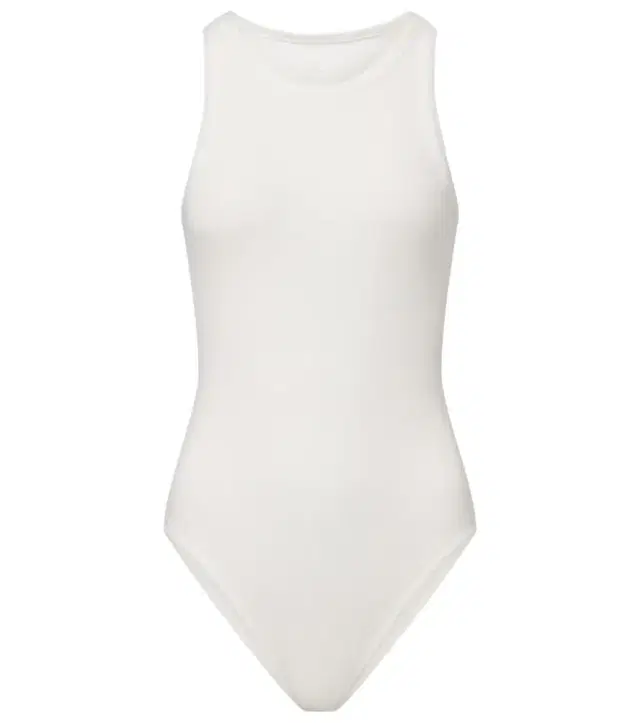 Alaia Alaïa Ribbed-knit bodysuit
