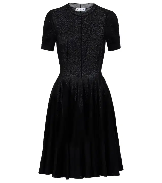 Alaïa Skater wool minidress