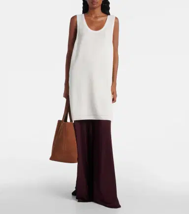 Alaïa Alaïa Cotton and wool-blend tunic | Thumbnail 3