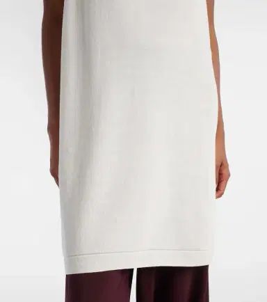 Alaïa Alaïa Cotton and wool-blend tunic | Thumbnail 4