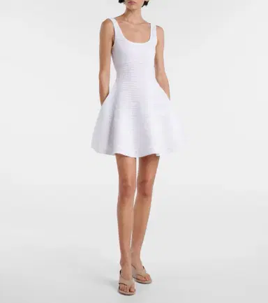 Alaïa Alaïa Peplum mini dress | Thumbnail 4