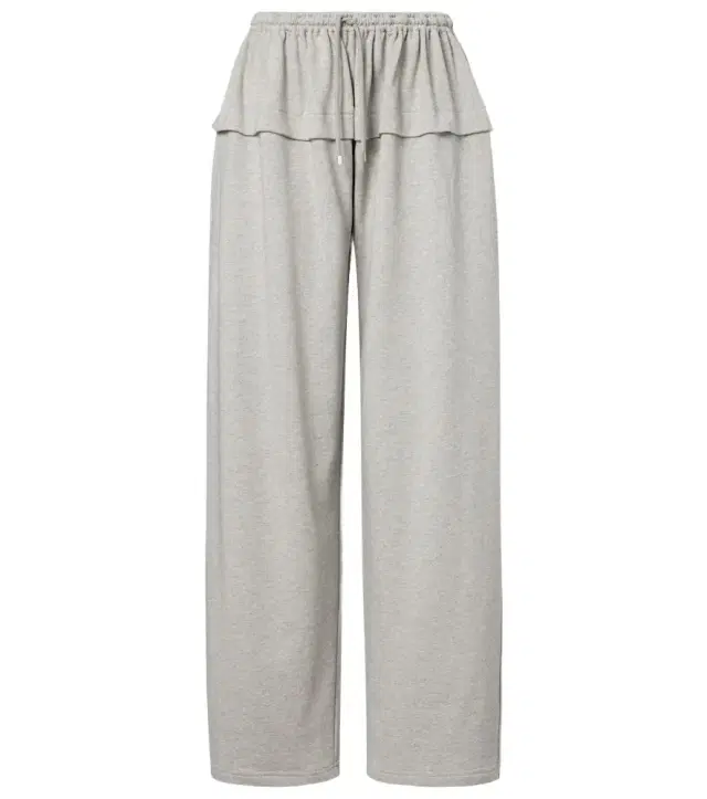 Alaïa Ruffled cotton-blend track pants