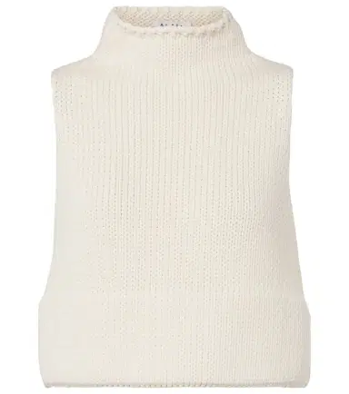 Alaïa Alaïa Cropped cotton-blend top | Thumbnail 1