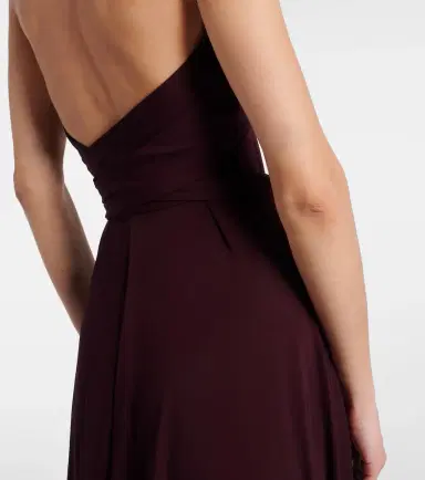 Alaïa Alaïa Draped halterneck jersey maxi dress | Thumbnail 2