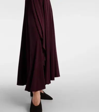 Alaïa Alaïa Draped halterneck jersey maxi dress | Thumbnail 4