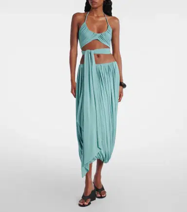 Alaia Alaïa Draped halterneck top | Thumbnail 2