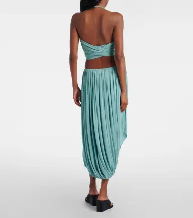 Alaia Alaïa Draped halterneck top | Thumbnail 3