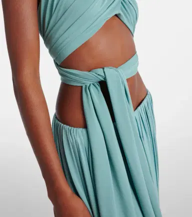 Alaia Alaïa Draped halterneck top | Thumbnail 4