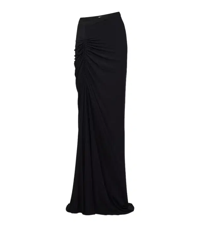 Alaia Alaïa Gathered jersey maxi skirt