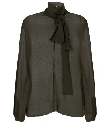 Alaia Alaïa Crêpe georgette blouse | Thumbnail 1