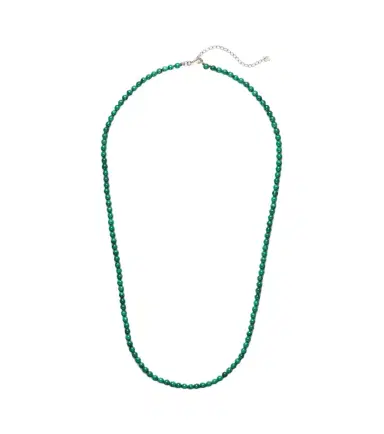 Mateo 14kt gold beaded necklace with malachite | Thumbnail 1 Mateo 14kt gold beaded necklace with malachite | Thumbnail 1
