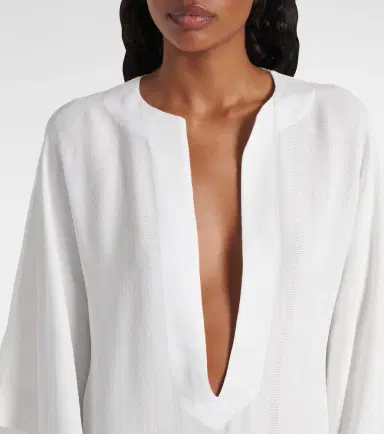 Alaïa Alaïa Oversized crêpe kaftan | Thumbnail 4