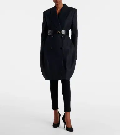 Alaïa Alaïa Double-breasted cotton blazer dress | Thumbnail 2