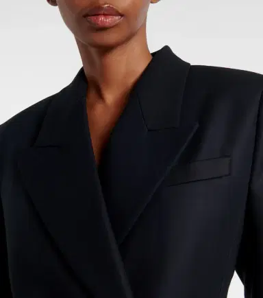 Alaïa Alaïa Double-breasted cotton blazer dress | Thumbnail 5
