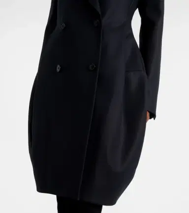 Alaïa Alaïa Double-breasted cotton blazer dress | Thumbnail 7