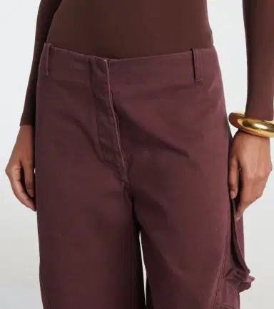 Alaïa Alaïa Cotton twill cargo pants | Thumbnail 4