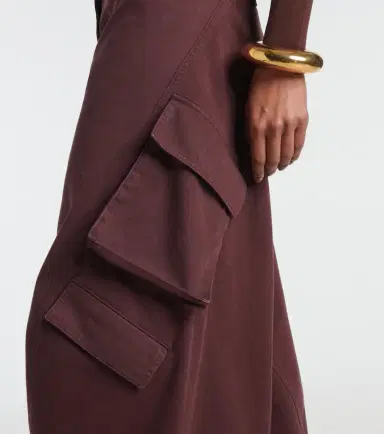 Alaïa Alaïa Cotton twill cargo pants | Thumbnail 6
