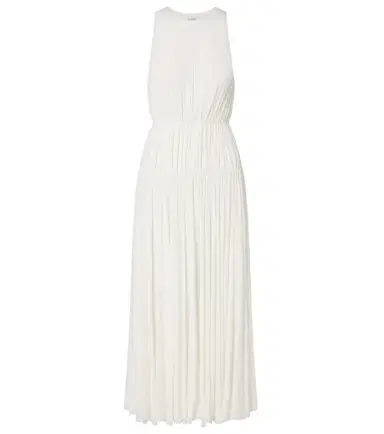 Alaïa Alaïa Gathered jersey maxi dress | Thumbnail 1