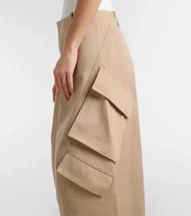Alaïa Alaïa Cotton cargo pants | Thumbnail 2