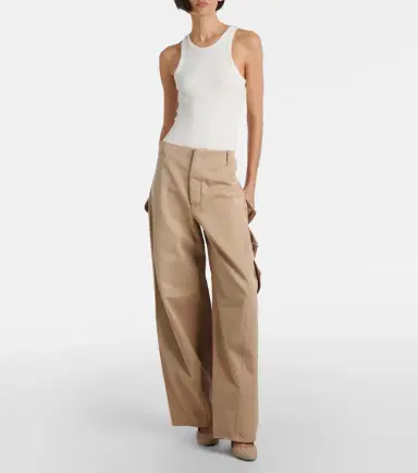 Alaïa Alaïa Cotton cargo pants | Thumbnail 6