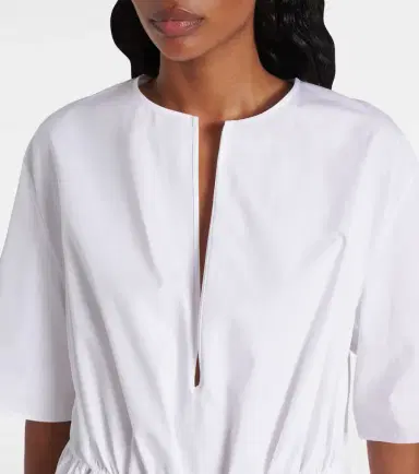 Alaïa Alaïa Tiered cotton minidress | Thumbnail 3