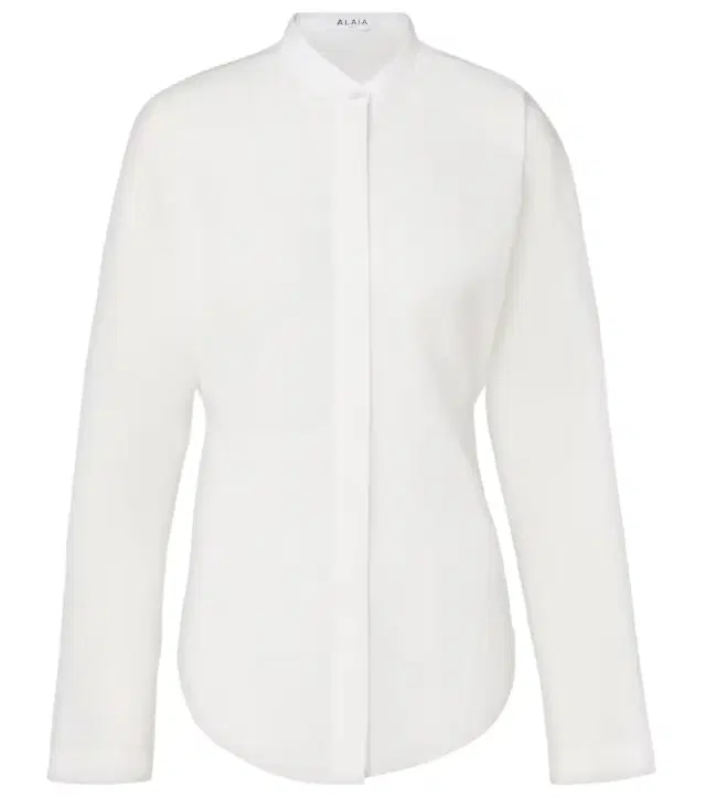 Alaia Alaïa Cotton and linen shirt