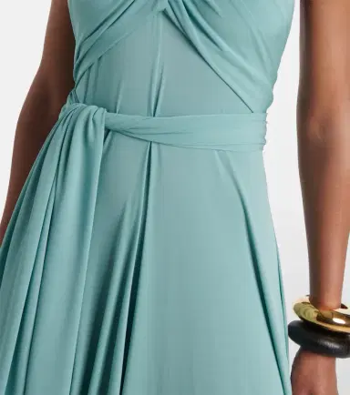 Alaïa Alaïa Draped halterneck jersey maxi dress | Thumbnail 6