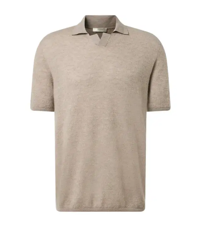 The Row Isao cashmere polo shirt