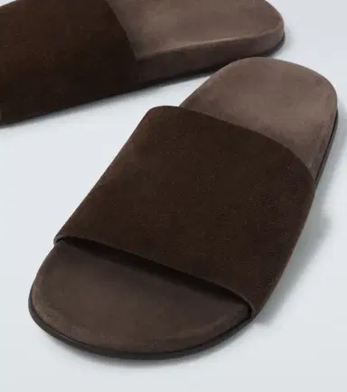 The Row Hugh suede slides | Thumbnail 6