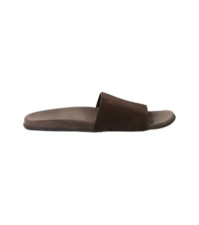 The Row Hugh suede slides