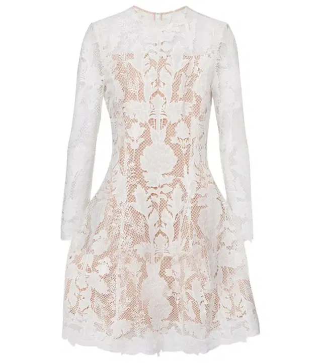 Oscar de la Renta Lace guipure minidress
