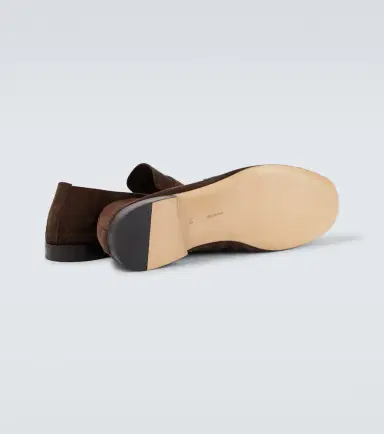 The Row Suede penny loafers | Thumbnail 2