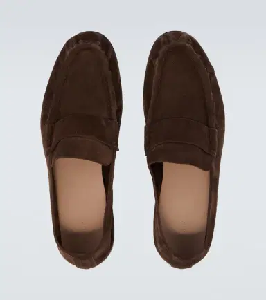 The Row Suede penny loafers | Thumbnail 4