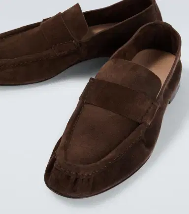 The Row Suede penny loafers | Thumbnail 5