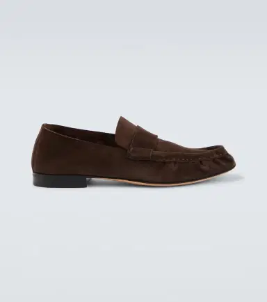 The Row Suede penny loafers | Thumbnail 6