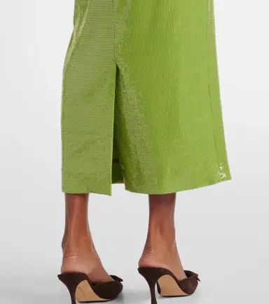 Oscar de la Renta Sequined pencil skirt | Thumbnail 3