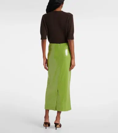 Oscar de la Renta Sequined pencil skirt | Thumbnail 5