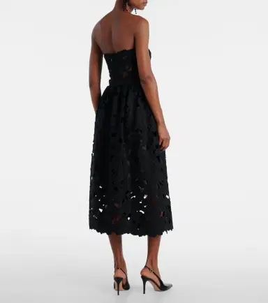 Oscar de la Renta Lace bustier dress | Thumbnail 5