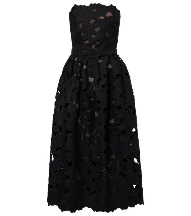 Oscar de la Renta Lace bustier dress | Thumbnail 1