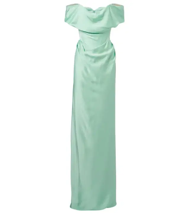 Vivienne Westwood Nova Cocotte satin corset gown